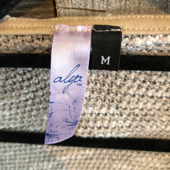 Alya Sweater Vest Cardigan BOHO medium - Picture 3 of 4